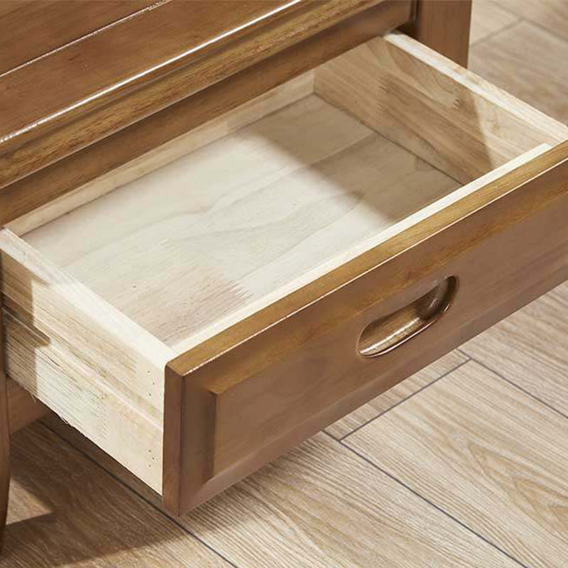 Tabouret bas carré à grille en bois massif chinois traditionnel avec dossier pour salon 
