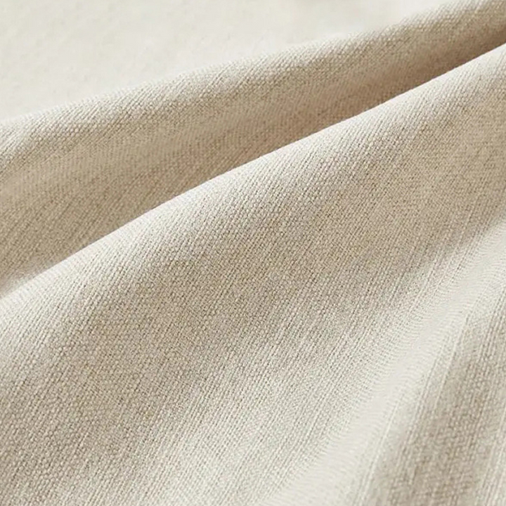 Sofá cama convertible rectangular plegable de madera maciza, acero y lino, estilo minimalista moderno, para sala de estar 