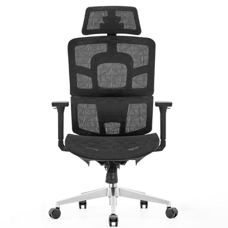 Modern Minimalist High Back Premium Ergonomic Office Chair - 3D Headrest Adjustable Lumbar Support Desk Chair For Home Office