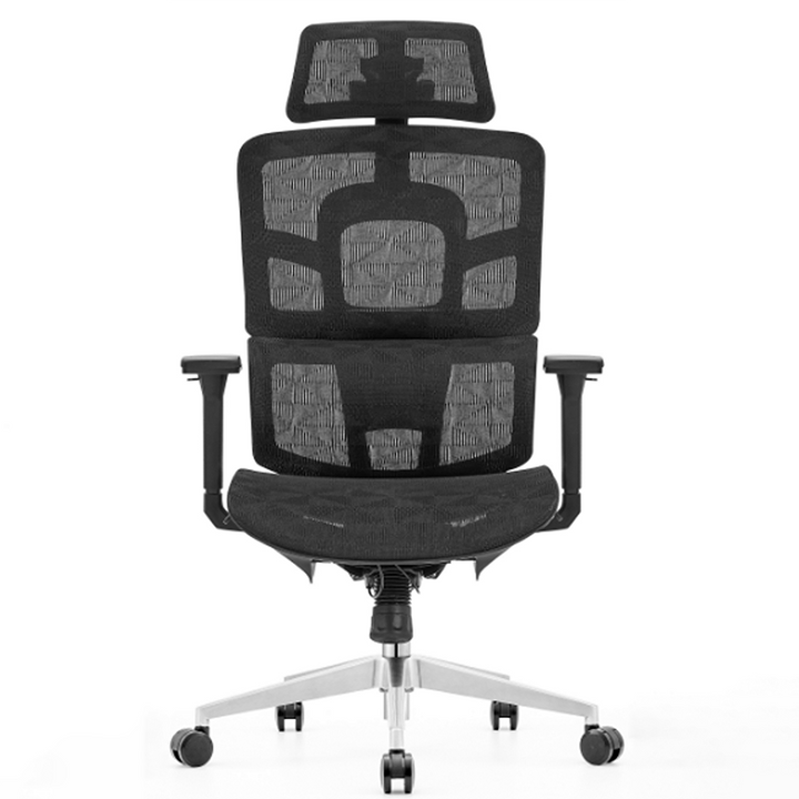 Modern Minimalist High Back Premium Ergonomic Office Chair - 3D Headrest Adjustable Lumbar Support Desk Chair For Home Office