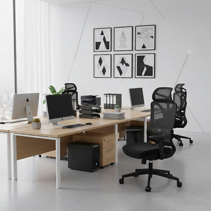 Modern Heavy Duty Ergonomic High Back Mesh Office Chair - SGS Certified Gas Lift 3D Armrests Desk Chair For Home Office