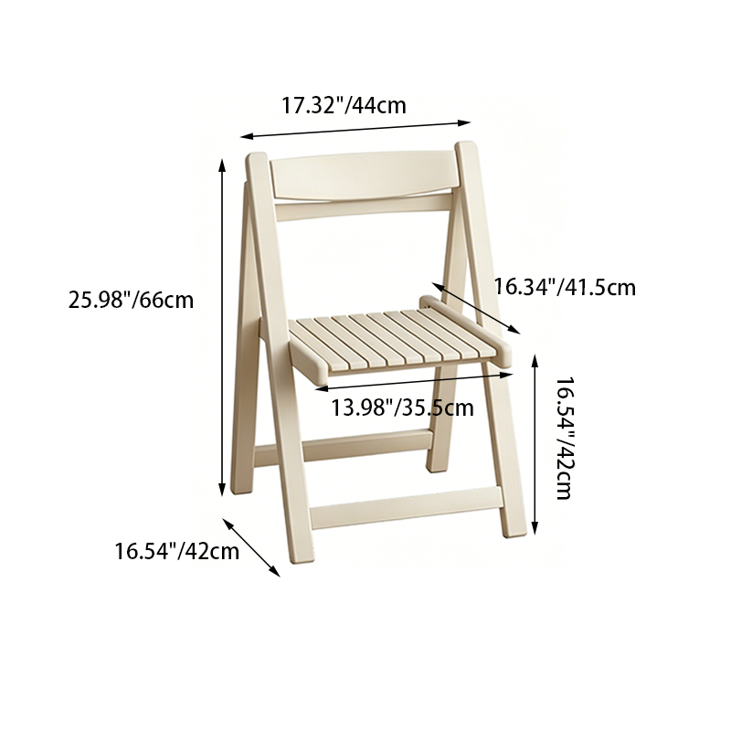 Moderner minimalistischer klappbarer quadratischer Esszimmerstuhl aus mehrschichtiger Verbundplatte mit Rückenlehne für das Esszimmer 