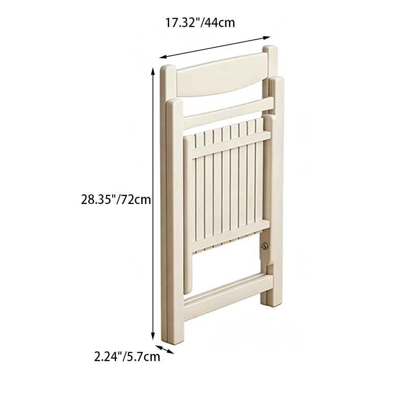 Moderner minimalistischer klappbarer quadratischer Esszimmerstuhl aus mehrschichtiger Verbundplatte mit Rückenlehne für das Esszimmer 