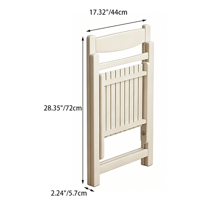 Moderner minimalistischer klappbarer quadratischer Esszimmerstuhl aus mehrschichtiger Verbundplatte mit Rückenlehne für das Esszimmer 