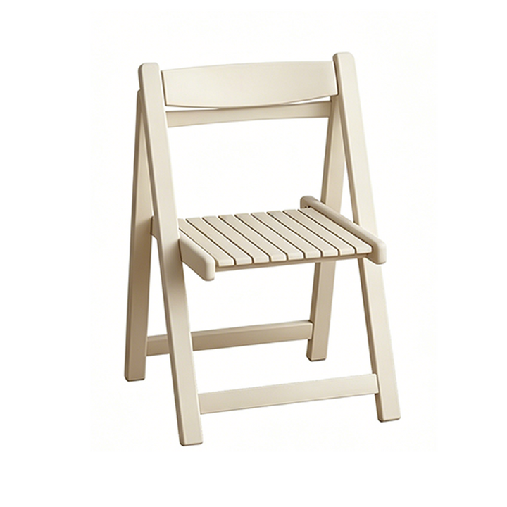 Moderner minimalistischer klappbarer quadratischer Esszimmerstuhl aus mehrschichtiger Verbundplatte mit Rückenlehne für das Esszimmer 