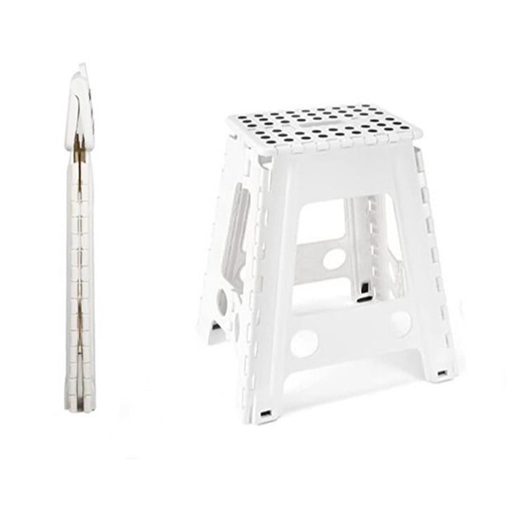 Silla plegable trapezoidal de PP moderna y minimalista, silla portátil para sala de estar 