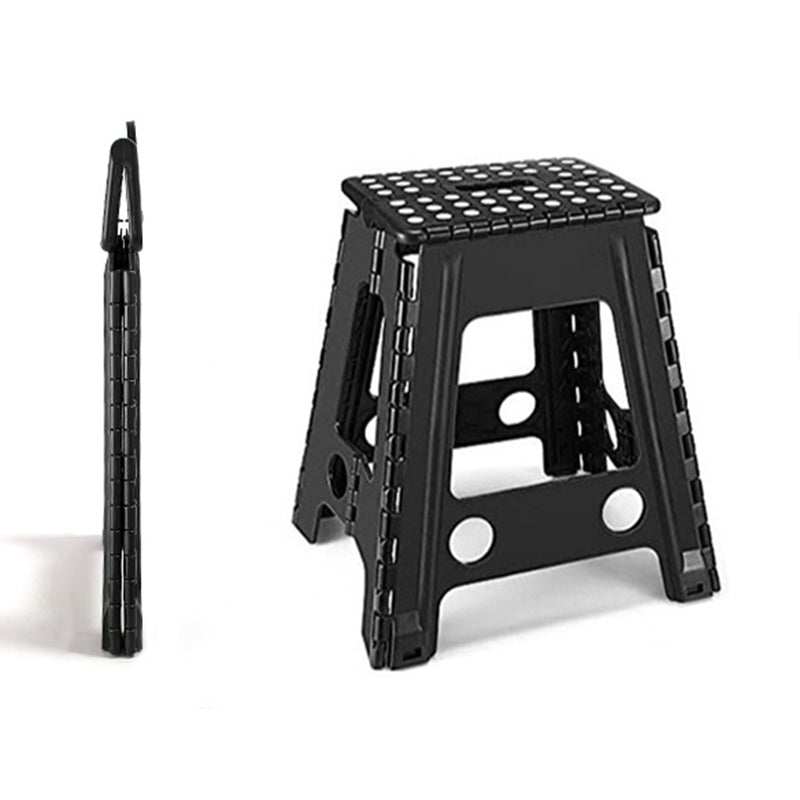 Silla plegable trapezoidal de PP moderna y minimalista, silla portátil para sala de estar 