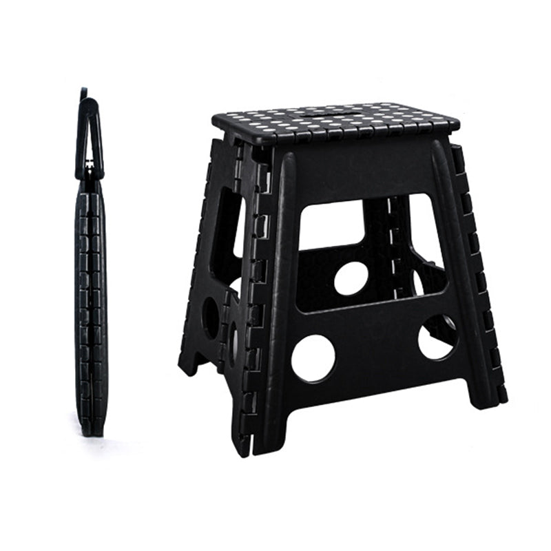 Silla plegable trapezoidal de PP moderna y minimalista, silla portátil para sala de estar 