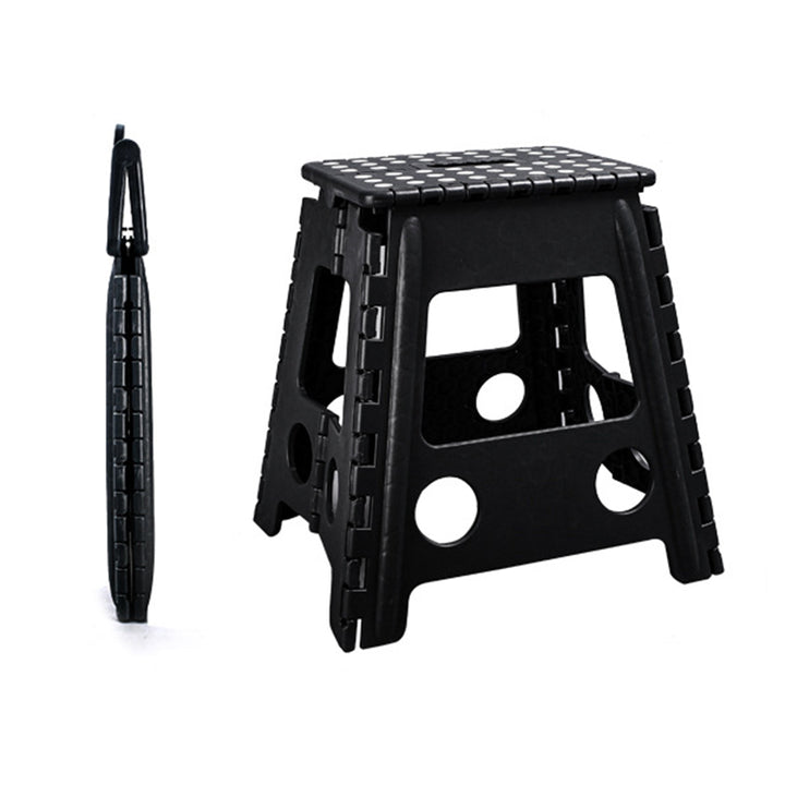 Silla plegable trapezoidal de PP moderna y minimalista, silla portátil para sala de estar 