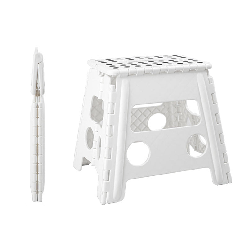 Silla plegable trapezoidal de PP moderna y minimalista, silla portátil para sala de estar 