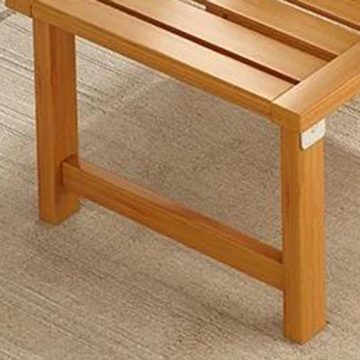 Traditioneller klappbarer Liegestuhl aus chinesischem Bambus mit rechteckigem Hohldesign, Rückenlehne und Armlehnen für Wohnzimmer und Balkon 