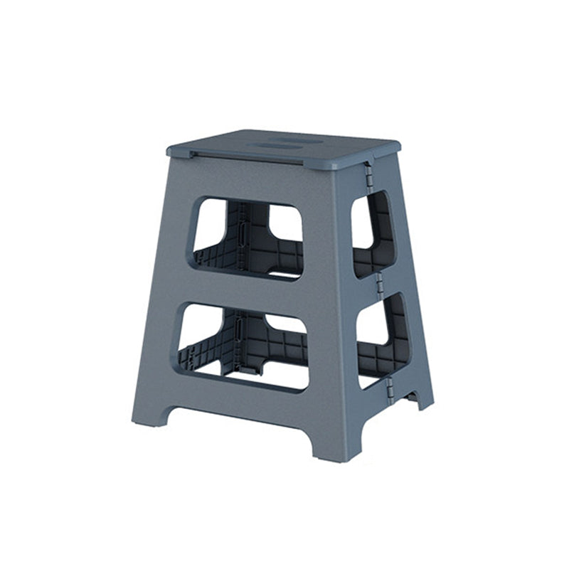 Modern Minimalist PP Trapezoid Square Foldable Stool Chair With Portable For Bathroom Kitchen Outdoor Living Room