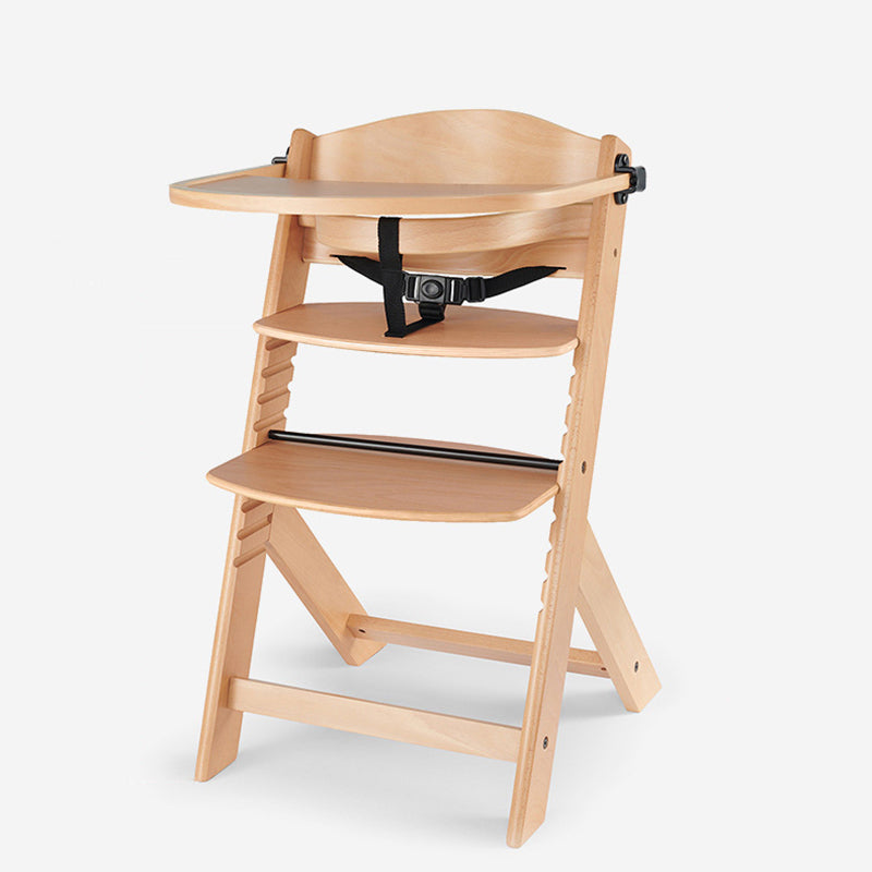 Modern Minimalist Plywood Adjustable Curved Kids High Chair Baby Dining Chair With Armrest &amp; Backrest For Living Room