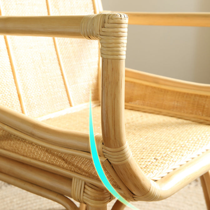 Dossier et accoudoir de chaise d&