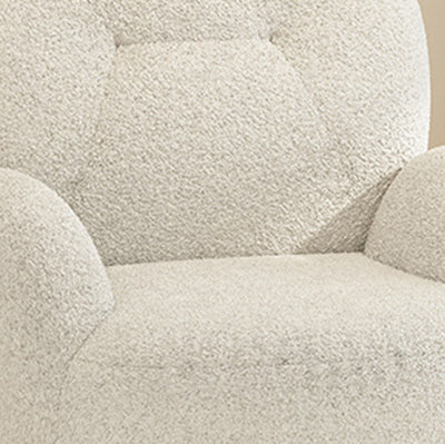Silla de acento de cachemira con respaldo y reposabrazos para niños creativos contemporáneos en forma de oso y cordero para sala de estar 