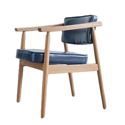 Silla de comedor de plástico de ratán cuadrada nórdica contemporánea con respaldo y reposabrazos para comedor 