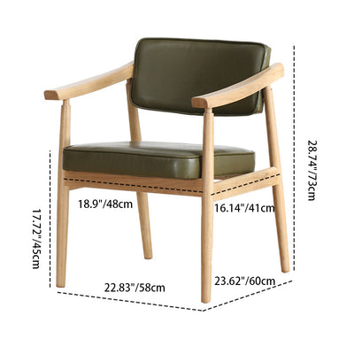 Silla de comedor de plástico de ratán cuadrada nórdica contemporánea con respaldo y reposabrazos para comedor 