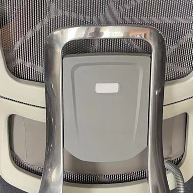 Modern Minimalist Square Rectangle Aluminum Alloy Velvet Electric Massage Desk Chair Backrest Armrest Footrest For Home Office