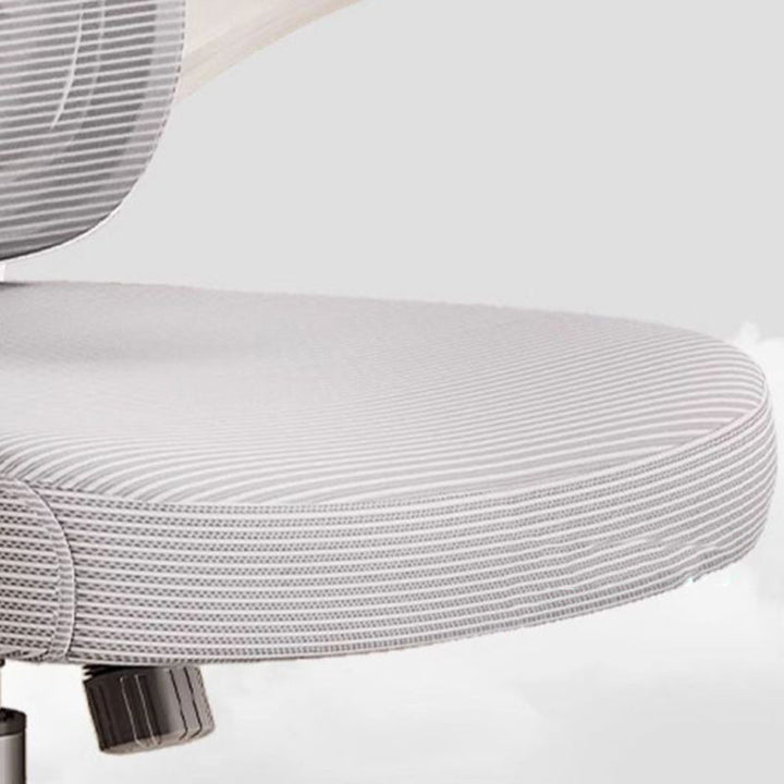Silla de escritorio moderna minimalista de malla transpirable y nailon, con respaldo y reposabrazos, en formas rectangular, cuadrada, triangular y curva, para hogar u oficina 
