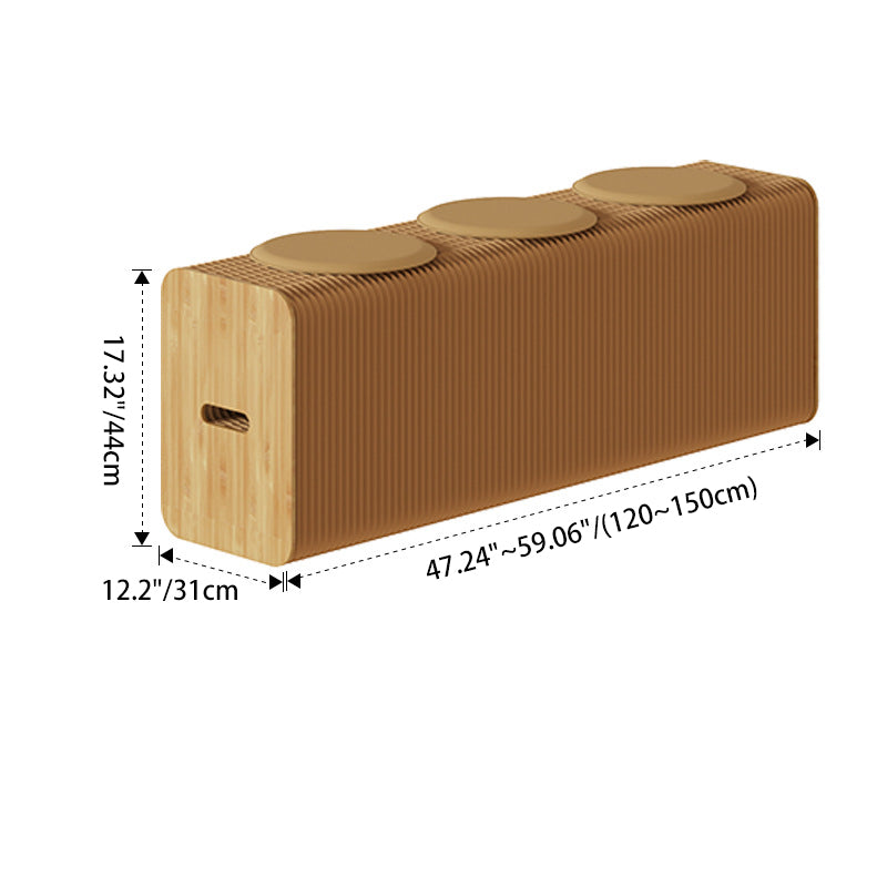 Zeitgenössischer nordischer magnetischer Organza-Papier-Erweiterungs-Klappstuhl für das Wohnzimmer 