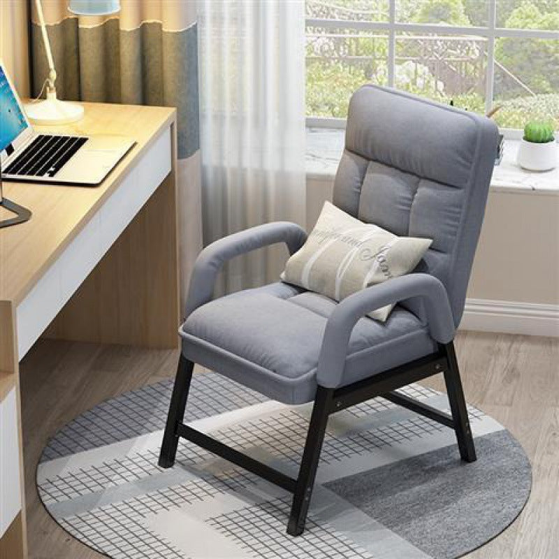 Moderner Einfachheit Quadratische 3D Atmungsaktive Mesh Gepolsterte Faltbare Schreibtischstuhl Rückenlehne Armlehne Für Home Office 