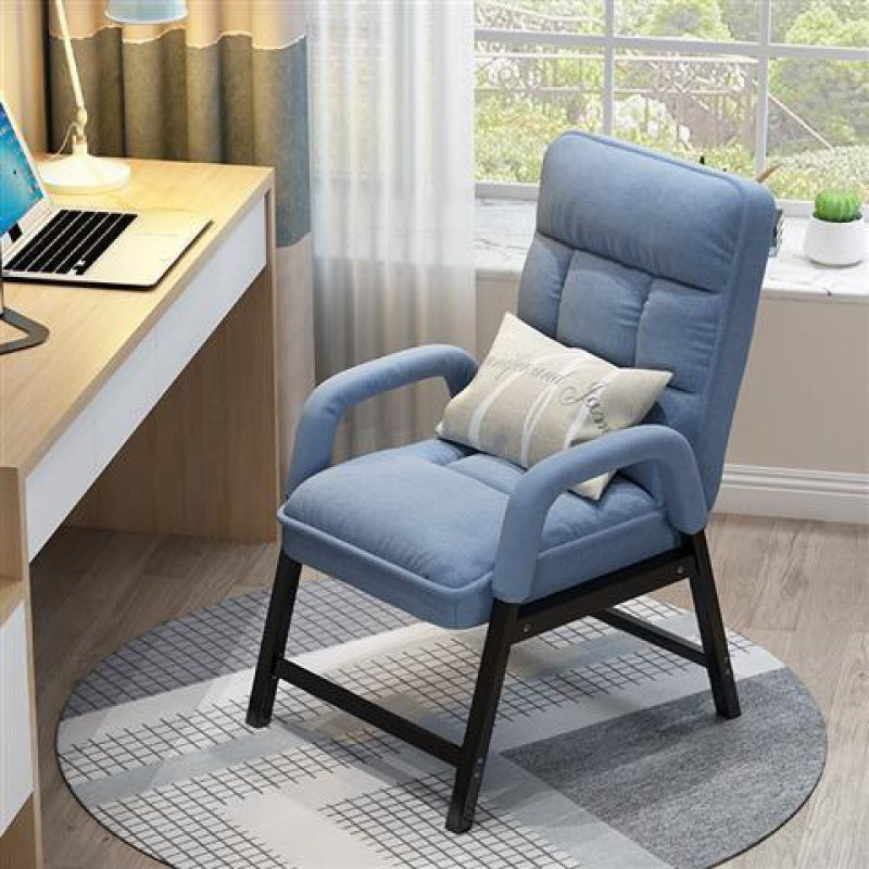 Moderner Einfachheit Quadratische 3D Atmungsaktive Mesh Gepolsterte Faltbare Schreibtischstuhl Rückenlehne Armlehne Für Home Office 