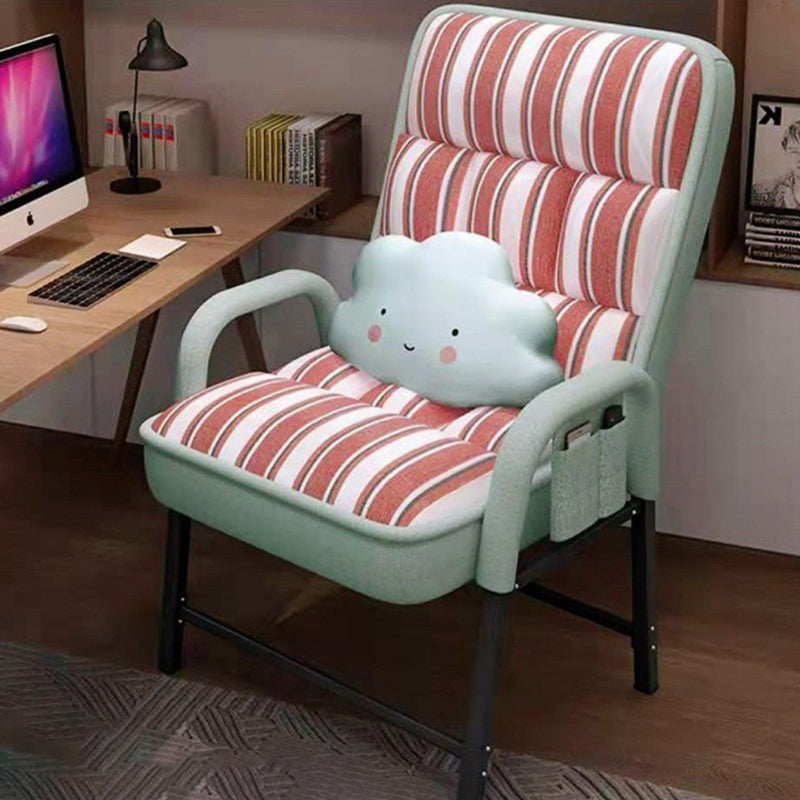 Moderner Einfachheit Quadratische 3D Atmungsaktive Mesh Gepolsterte Faltbare Schreibtischstuhl Rückenlehne Armlehne Für Home Office 