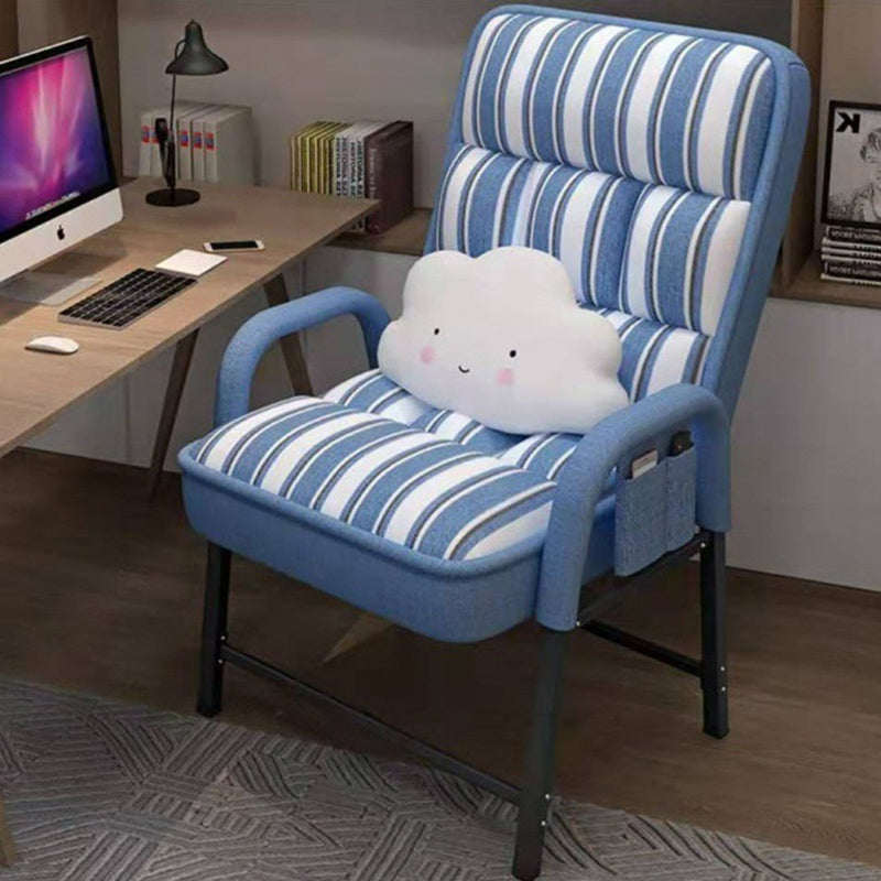 Moderner Einfachheit Quadratische 3D Atmungsaktive Mesh Gepolsterte Faltbare Schreibtischstuhl Rückenlehne Armlehne Für Home Office 