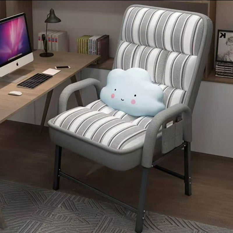 Moderner Einfachheit Quadratische 3D Atmungsaktive Mesh Gepolsterte Faltbare Schreibtischstuhl Rückenlehne Armlehne Für Home Office 