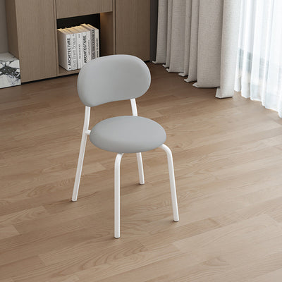Chaise d'appoint traditionnelle rustique ronde rectangulaire en aluminium avec dossier en rotin et tissu pour salon 