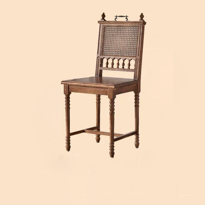 Moderner Luxus PU-Leder gepolsterter Esszimmerstuhl mit Flügelrückenlehne ohne Armlehnen für das Esszimmer 