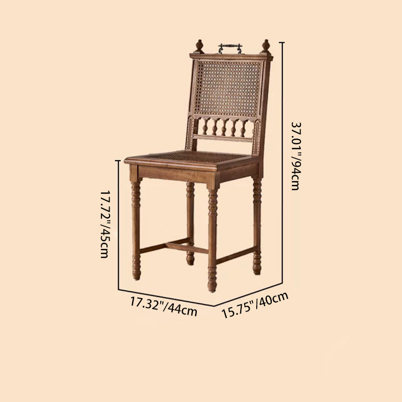 Moderner Luxus PU-Leder gepolsterter Esszimmerstuhl mit Flügelrückenlehne ohne Armlehnen für das Esszimmer 