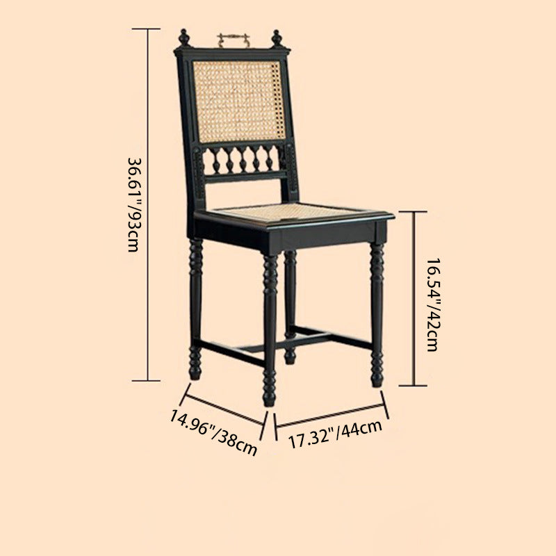 Moderner Luxus PU-Leder gepolsterter Esszimmerstuhl mit Flügelrückenlehne ohne Armlehnen für das Esszimmer 