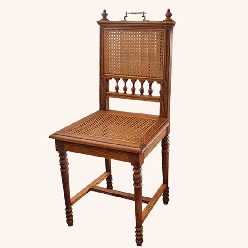 Moderner Luxus PU-Leder gepolsterter Esszimmerstuhl mit Flügelrückenlehne ohne Armlehnen für das Esszimmer 