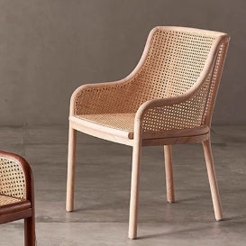 Moderner Luxus PU-Leder gepolsterter Esszimmerstuhl mit Flügelrückenlehne ohne Armlehnen für das Esszimmer 