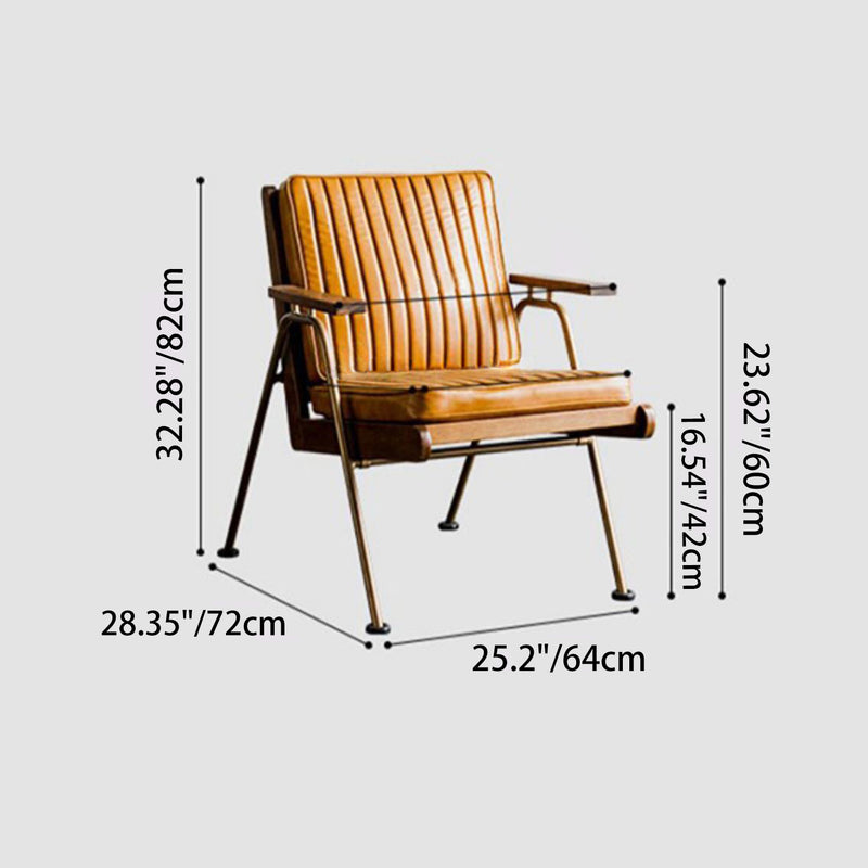 Zeitgenössischer Retro-Lederstoff Edelstahl Rechteckiger Wolkenakzentstuhl Rückenlehne Verstellbare Fußstütze Für Wohnzimmer 