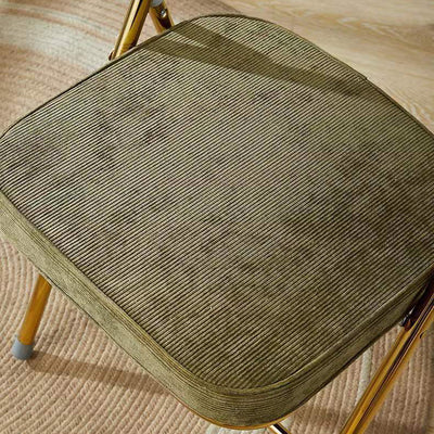 Chaise de Salle à Manger Moderne en Cuir Luxueux Courbé avec Dossier en Acier au Carbone 