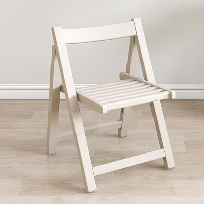 Traditional Vintage Fabric Upholstered Solid Wood Foldable Dining Chair For Living Room