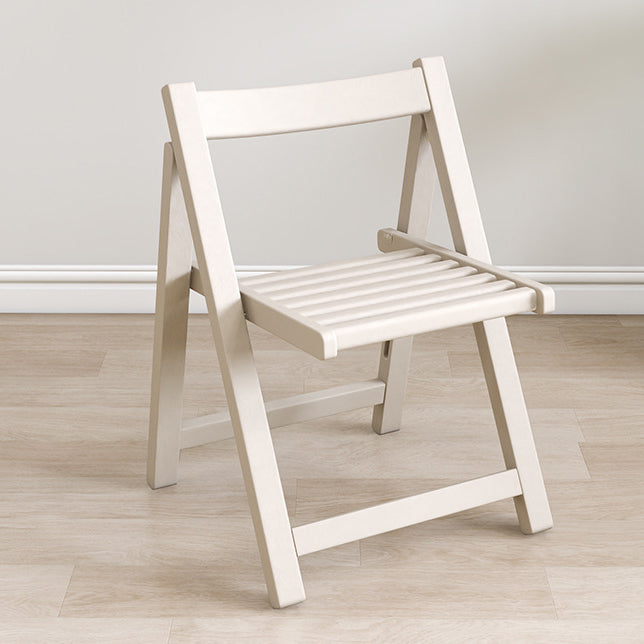 Traditional Vintage Fabric Upholstered Solid Wood Foldable Dining Chair For Living Room