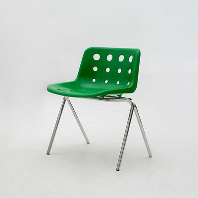 Contemporary Creative Square Cheese Plastic Carbon Steel Dining Chair For Dining Room