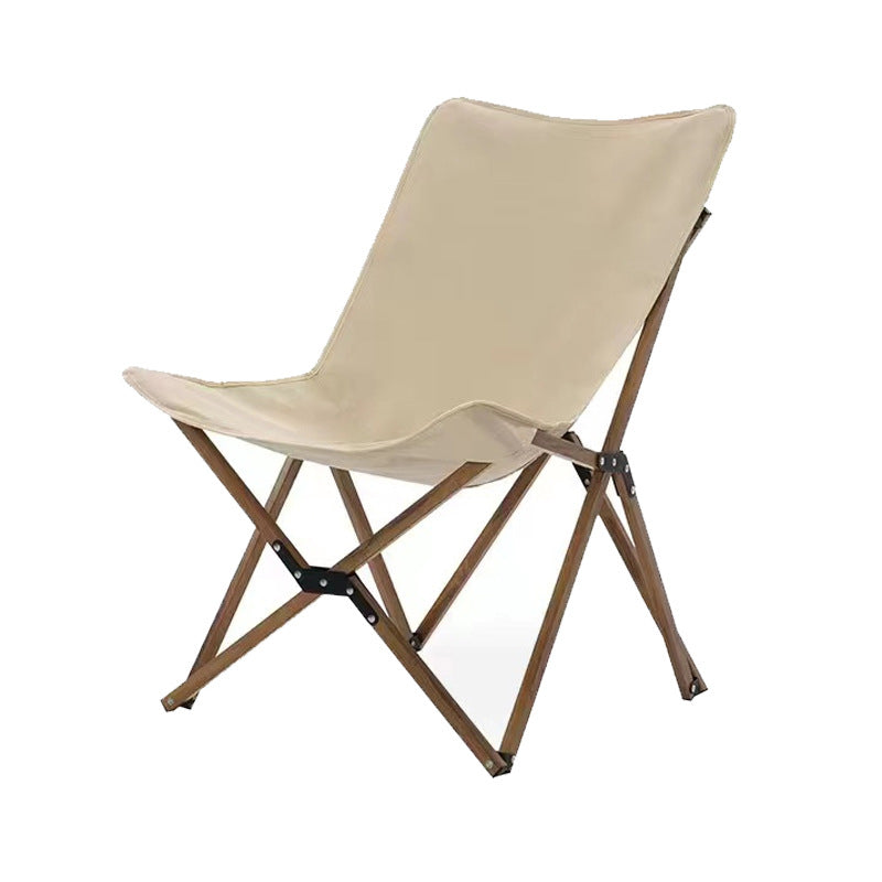 Dossier de chaise de camping pliable en tissu Oxford industriel contemporain pour patio extérieur 
