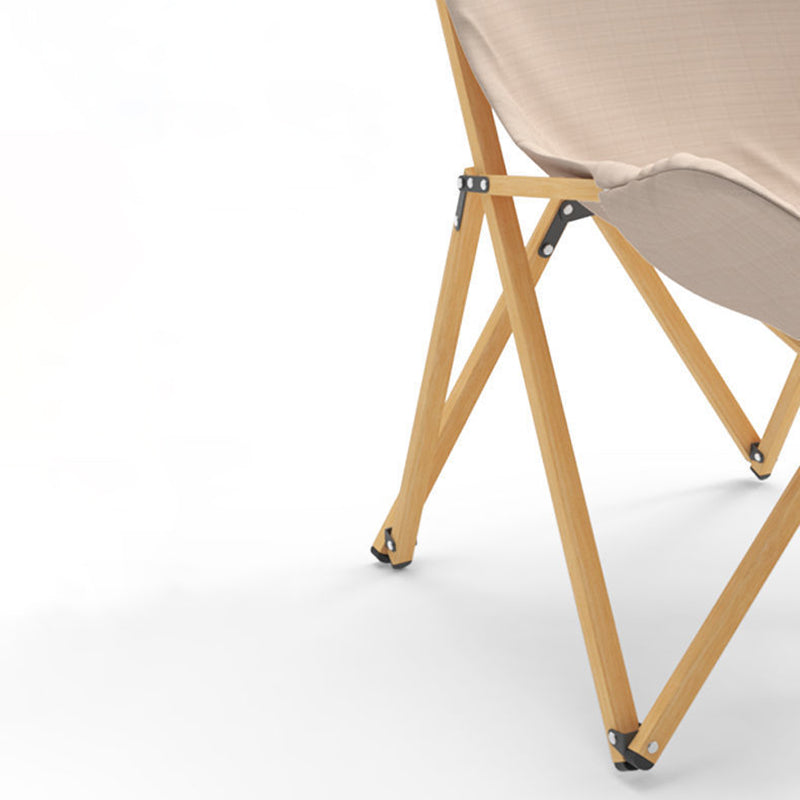 Dossier de chaise de camping pliable en tissu Oxford industriel contemporain pour patio extérieur 