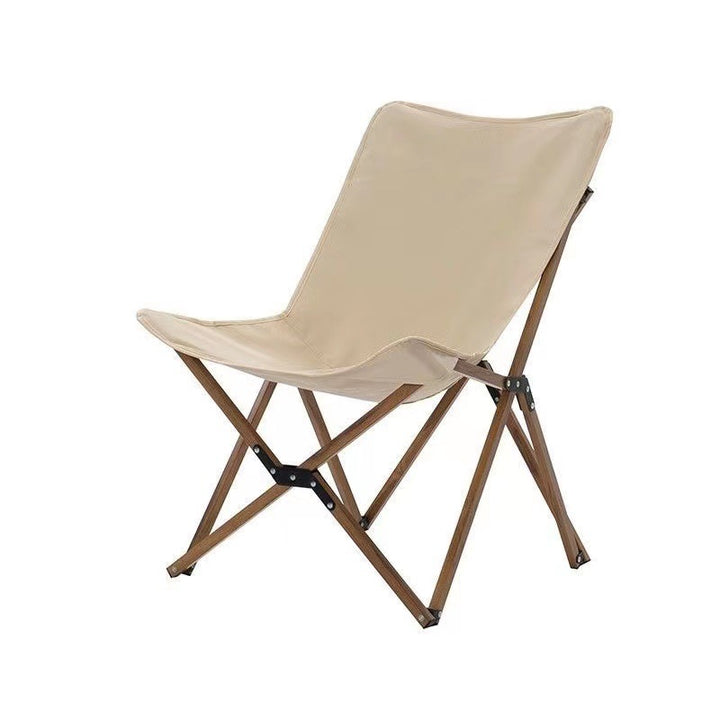 Dossier de chaise de camping pliable en tissu Oxford industriel contemporain pour patio extérieur 