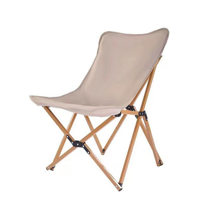 Dossier de chaise de camping pliable en tissu Oxford industriel contemporain pour patio extérieur 