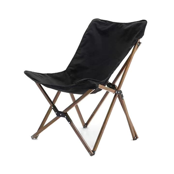 Dossier de chaise de camping pliable en tissu Oxford industriel contemporain pour patio extérieur 