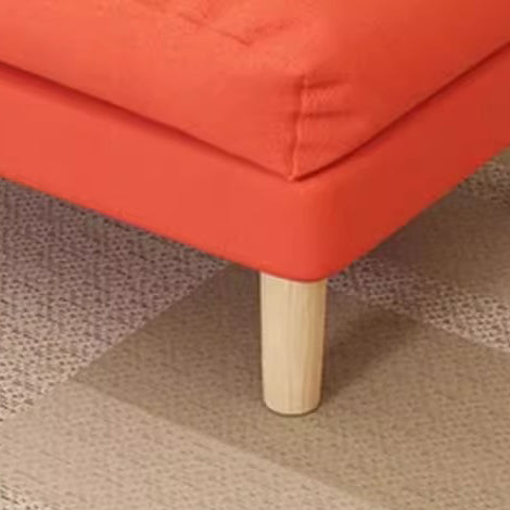 Contemporary Scandinavian Rectangular Snowflake Velvett Upholstered Low Stool Footstool For Living Room