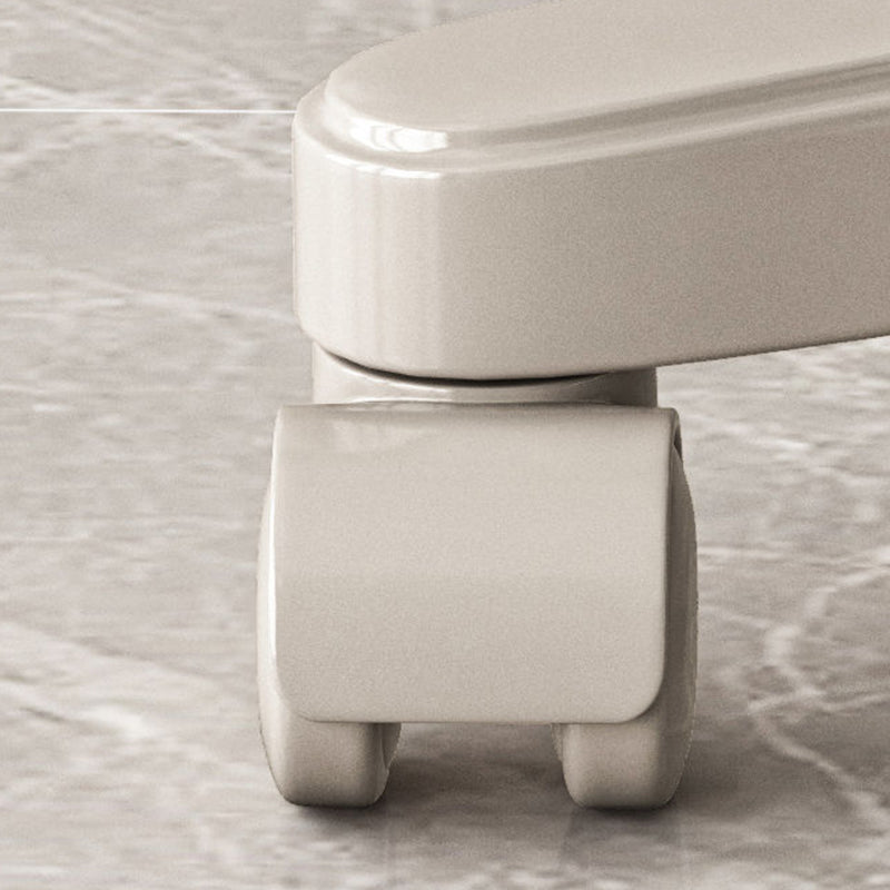 Modern Minimalist Movable Swivel Liftable Rectangle Square Metal PU Leather Nylon Cosmetic Chair Desk Chair Backrest For Home Office