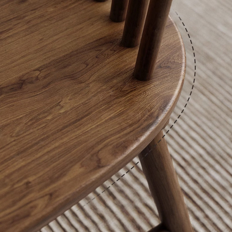 Traditional Vintage Square Rubberwood Plywood Dining Chair Backrest For Dining Room