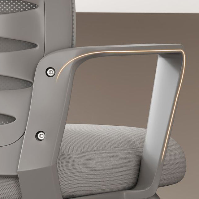 Chaise de bureau en latex en acier inoxydable en plastique carré minimaliste moderne avec dossier et accoudoirs pour la maison et le bureau 