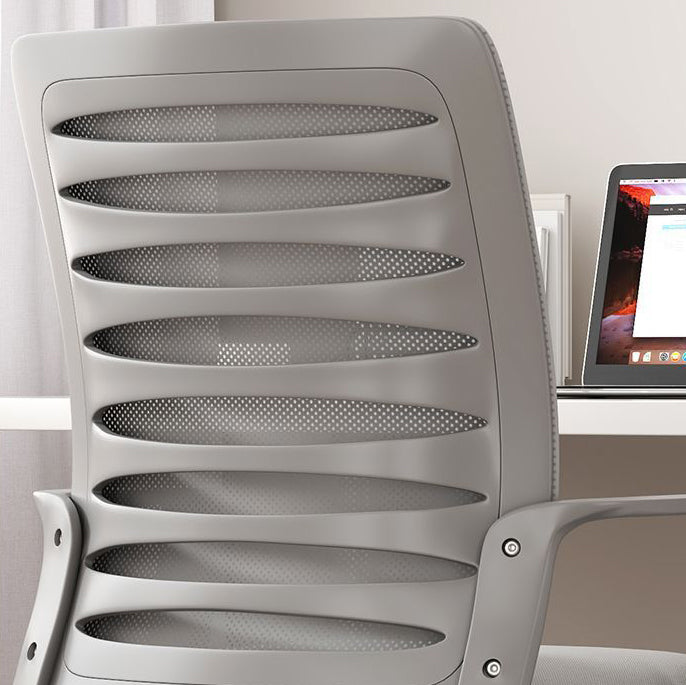 Chaise de bureau en latex en acier inoxydable en plastique carré minimaliste moderne avec dossier et accoudoirs pour la maison et le bureau 